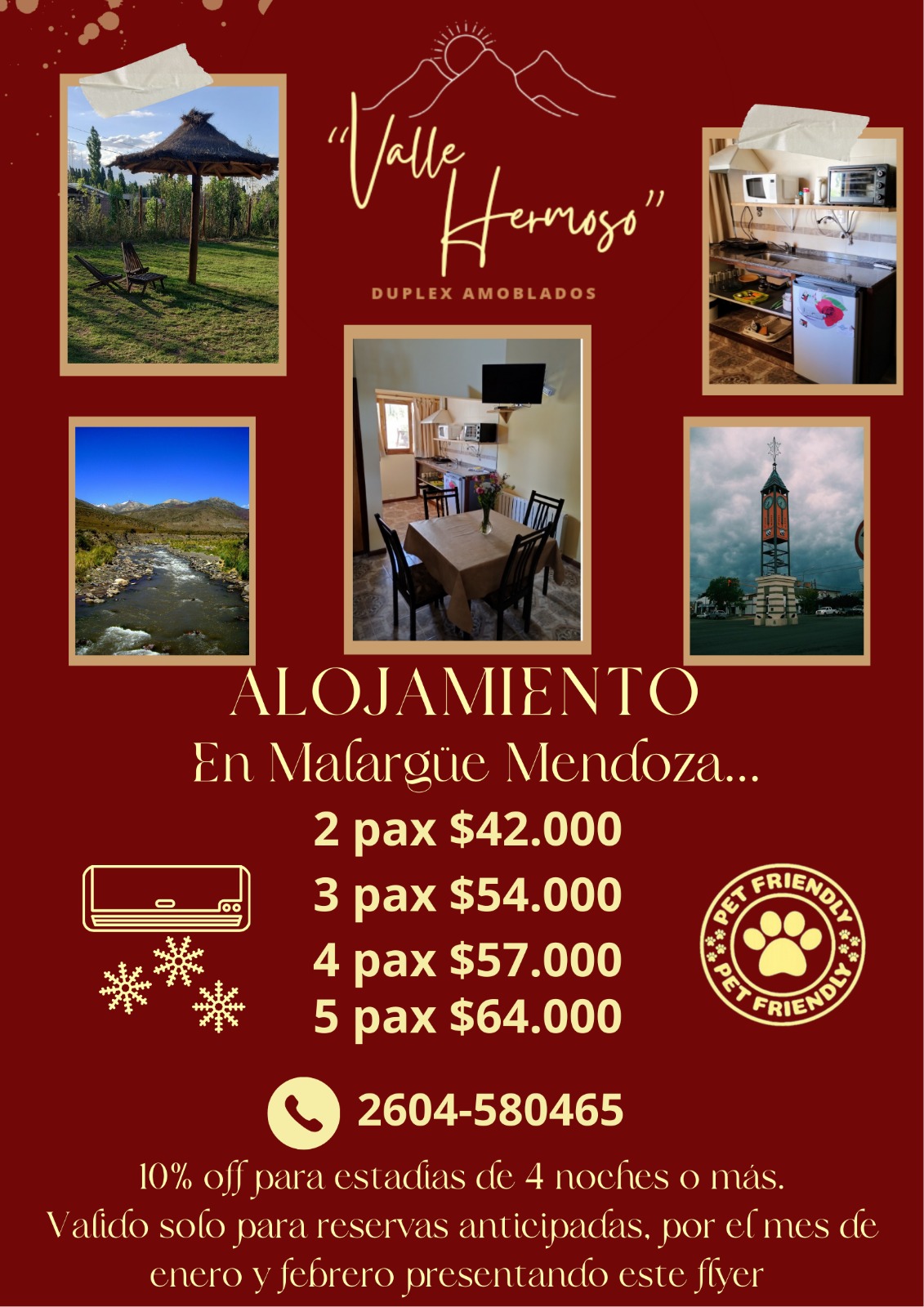 valle hermoso alojam