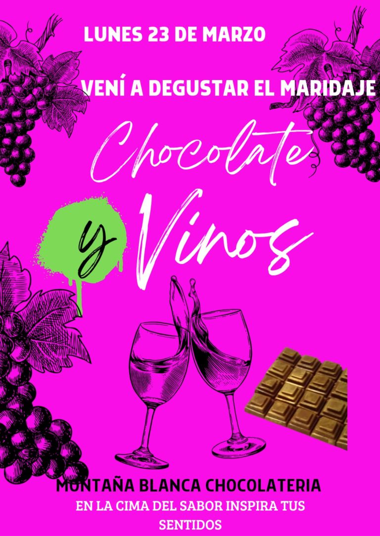 23 marzo chocolate y vinos