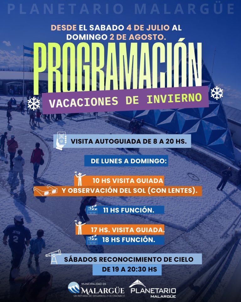 del 4 julio al 2 agosto planetario