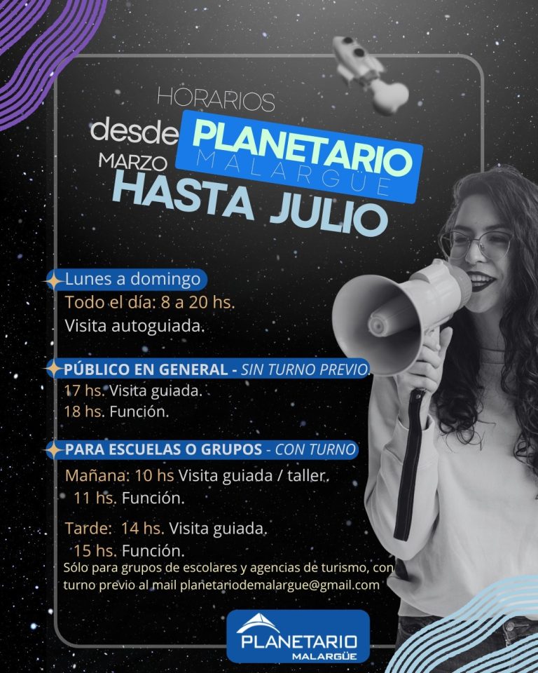 planetario hasta julio