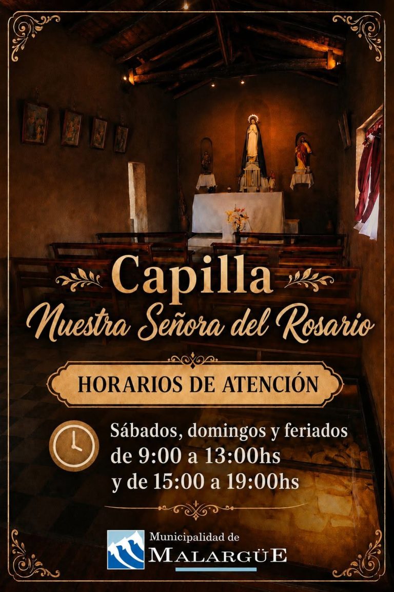 horarios capilla del rosario
