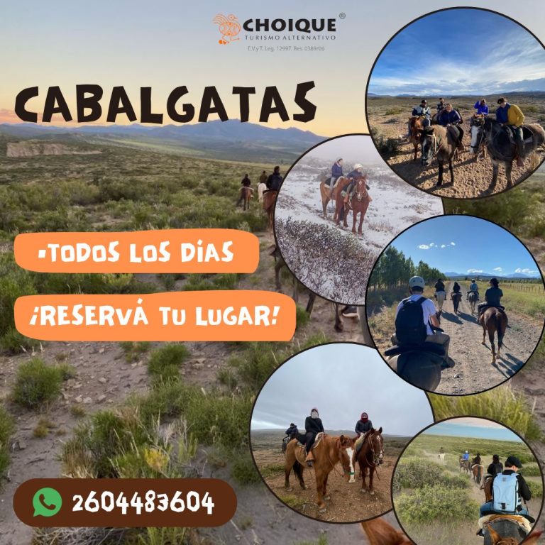 cabalgatas diarias choique