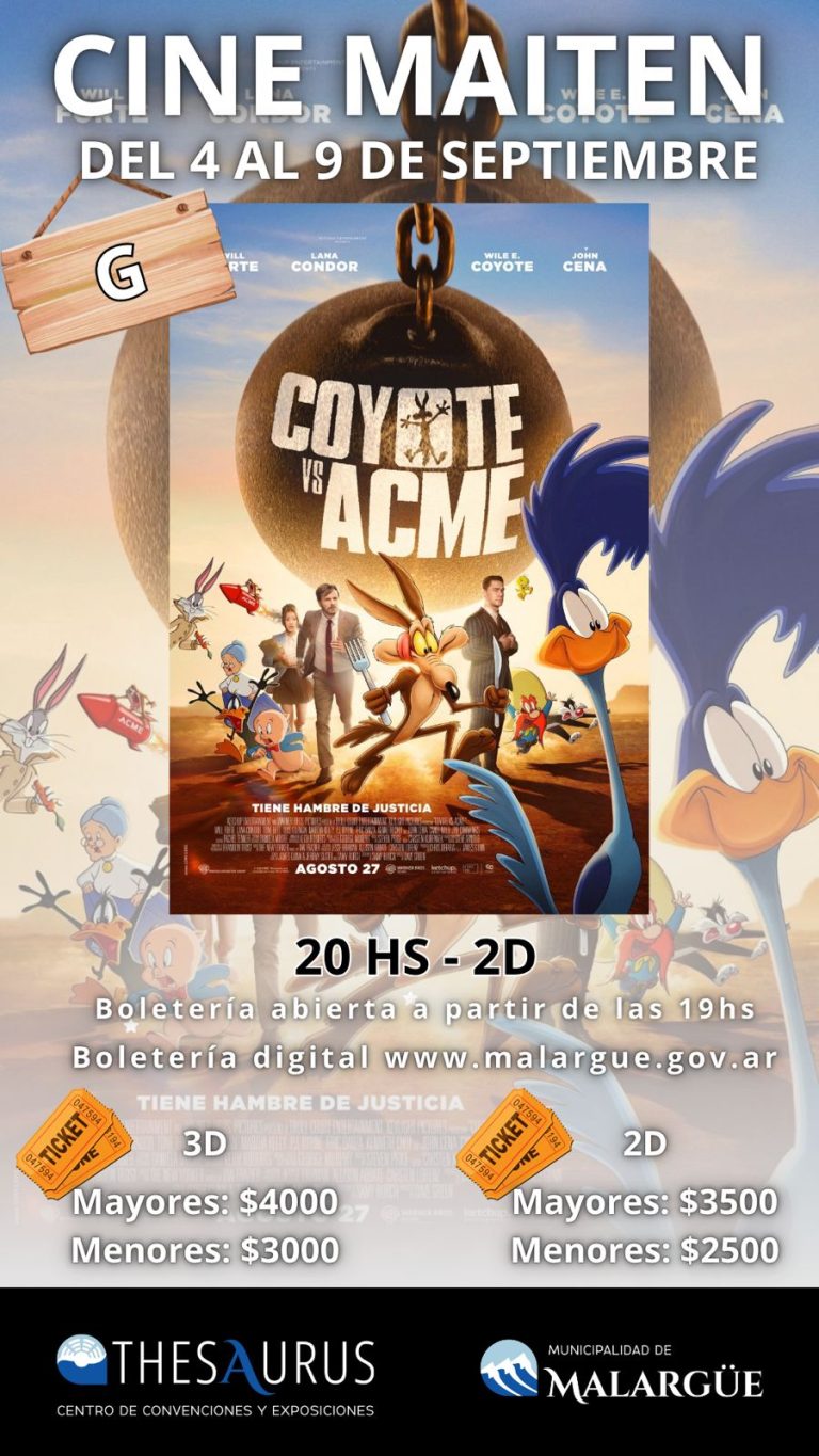 del 4 al 9 septim - cine 20hs