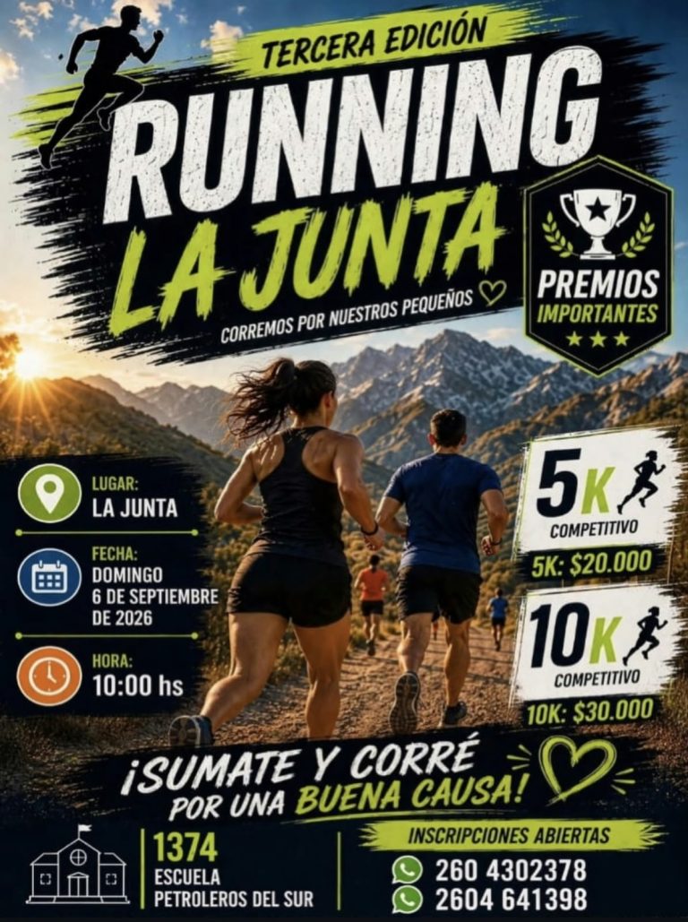 6 septiembre running la junta