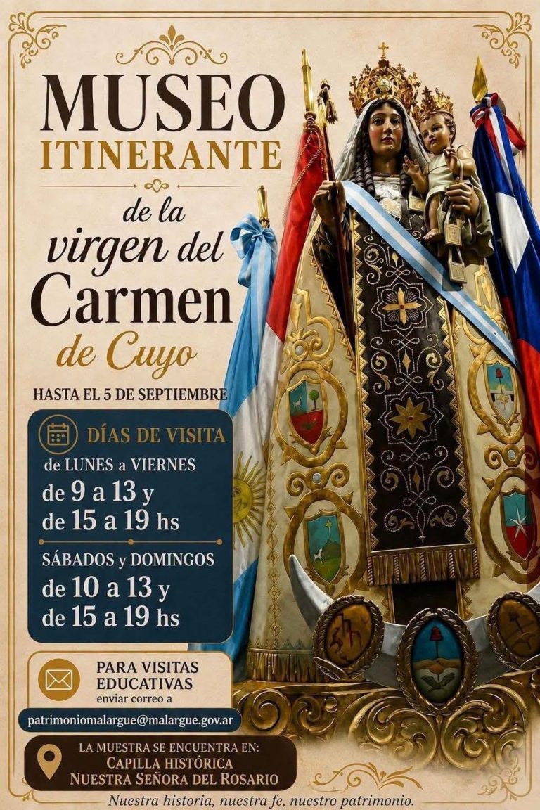 hasta el 5 de septiembre - museo itinerante