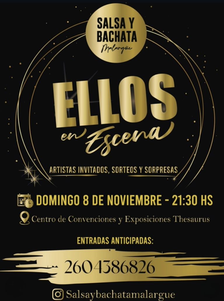 8 noviembre - show salsa y bachata