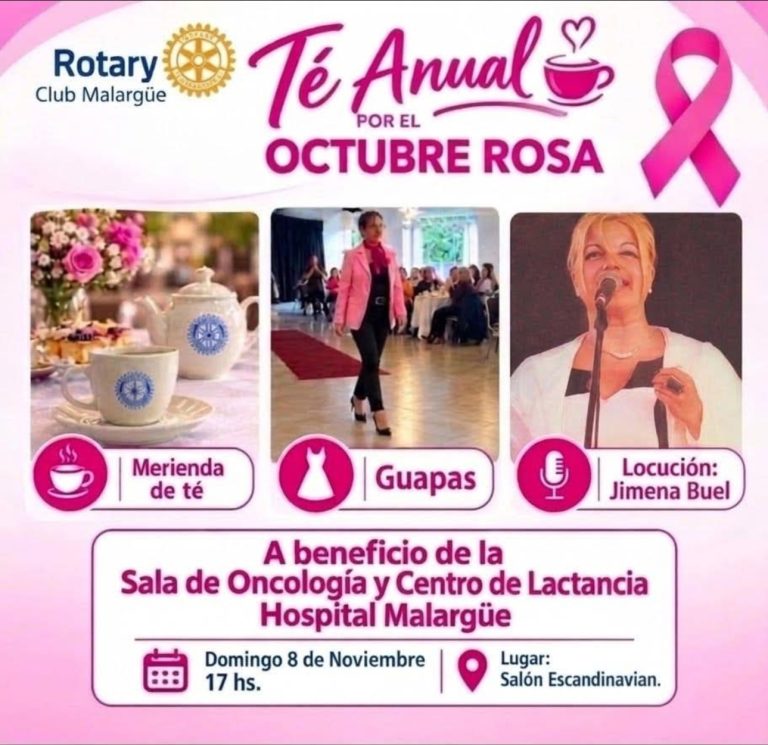 8 noviembre - te anual rotary